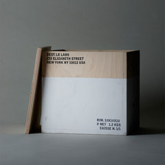 SANTAL 26 | large white concrete candle