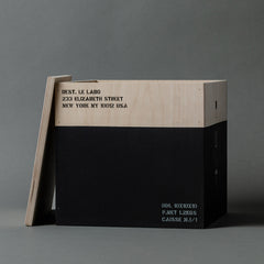 SANTAL 26 | large black concrete candle