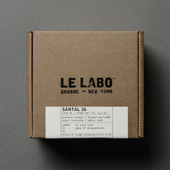 SANTAL 26 | medium black concrete candle