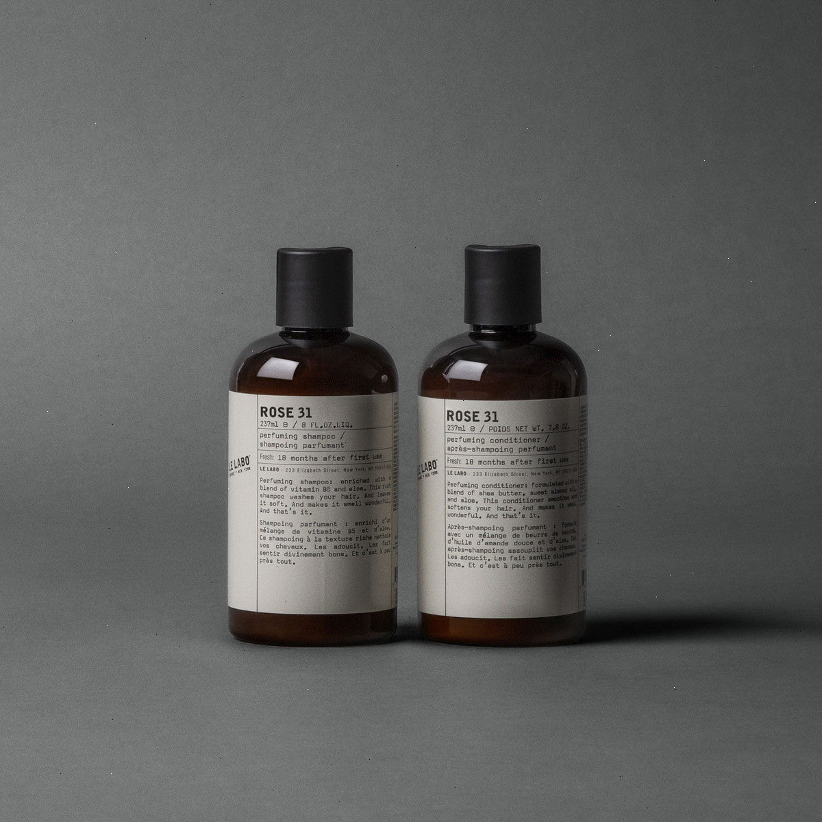 ROSE 31 HAIR CARE SET | perfuming shampoo & conditioner
